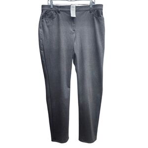 NWT Chico’s Peyton Heather Gray So Slimming Pants Sz 2.5 (14)